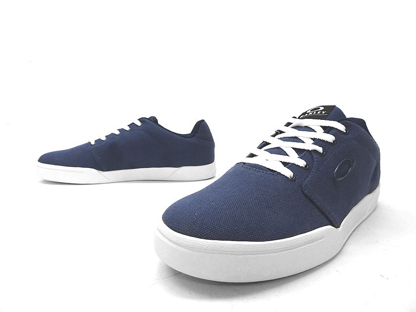 OAKLEY オークリー Canvas Flyer Sneaker ローカット キャンバス スニーカー シューズ 靴 13551 ネイビーブルー 28▲024▼20216s05