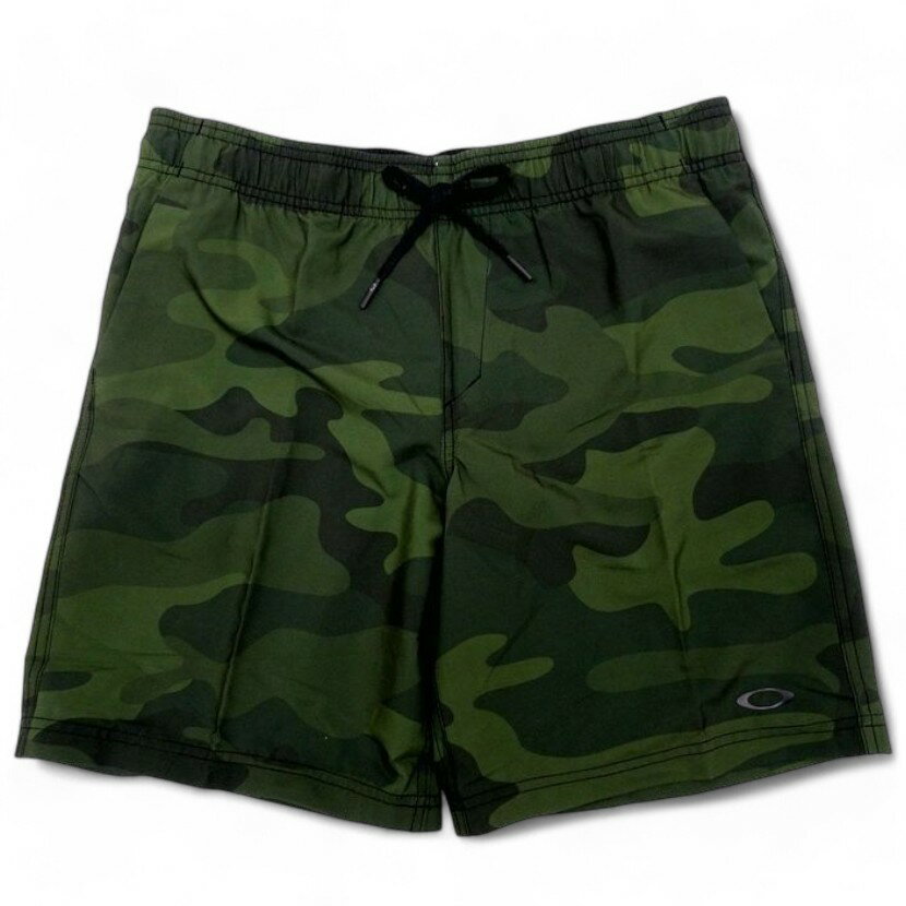 【中古】【新古品・未使用品】OAKLEY オークリー PERFORMANCE FIT ACE VOLLEY カモフラ 迷彩柄 メッシュインナー付 サーフパンツ ...