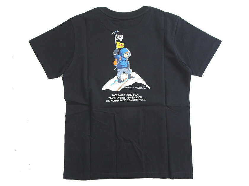 THE NORTH FACE ノースフェイス コットン100% HUR YOUNG MAN LIMITED EDITION クルーネック 半袖 Tシャ..