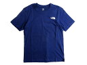 THE NORTH FACE ザ ノースフェイス コットン100% クルーネック 半袖 Tシャツ NT7UN04F ネイビーブルー 85/XS-01 90/S-02 105/XL-03 110/2XL-04 ▲047▼30417s05