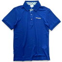 Columbia Sportswear コロンビア スポーツウェア アウトドアウェア 吸水速乾×体温調節 チェック柄切替 半袖 ポロシャツ カットソー YMG602 ネイビー系 90(S) ▲005▼30516h02