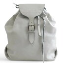 中古■Salvatore Ferragamo サルヴァトーレ フェラガモ イタリア製 レザー ワンショルダーバッグ FJ-24 9646 ライトグレー▲000▼...