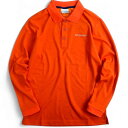 Columbia Sportswear コロンビア aerocool U.Vism メランジ調 ストレッチ 長袖 ポロシャツ アウトドアウェア CV1YMG60...