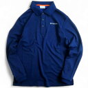 Columbia Sportswear コロンビア aerocool U.Vism メランジ調 ストレッチ 長袖 ポロシャツ アウトドアウェア CV1YMG60...