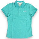 Columbia Sportswear コロンビア スポーツウェア 吸水速乾aerocool 半袖 ポロシャツ カットソー YLG005 エメラルドグリーン 8...