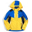 Columbia Sportswear コロンビア スポーツウェア 切替デザイン フルジップ フーデッド ジャケット ブルゾン トレーニングウェア レディース YLG006 イエロー×ライトブルー 85(XS)-01 100(L)-02 105(XL)-03 ▲031▼30525h13