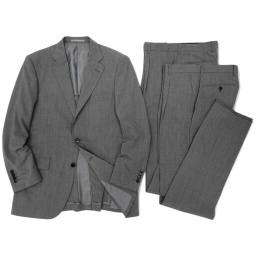 【中古】【新古品・未使用品】GIVERDYE BEST SELECTION ジバルディ ウール混 ストライプ柄 2B 1タック 2パンツ シングルスーツ ジャケット スラックスパンツ 138B6904 定9.3万 グレー A4-01 A6-02▲050▼10803k10 【中古】【新古品・未使用品】GIVERDYE BEST SELECTION ジバルディ ウール混 ストライプ柄 2B 1タック 2パンツ シングルスーツ ジャケット スラックスパンツ 138B6904 定9.3万 グレー A4-01 A6-02▲050▼10803k10