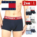  トミー ヒルフィガー TOMMY HILFIGER ボクサーパンツ メンズ アンダーウェア 下着 綿100% コットン かっこいい おすすめ 人気 シンプル まとめ買い おしゃれ 無地 ブランド 男性 紳士 プレゼント 誕生日プレゼント 彼氏 父 あす楽 定番 大きいサイズ