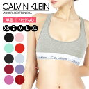 カルバンクライン レディース 下着 スポーツブラ 女性 Calvin Klein アンダーウェア スポーツ ジム ヨガ ノンワイヤー 綿 コットンストレッチ 綿...