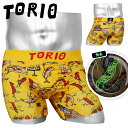 TORIO トリオ ボクサーパンツ メンズ アンダーウェア 下着 かっこいい かわいい おしゃれ ツルツル おもしろ おすすめ 人気 派手 蓄光 光る キャラク...