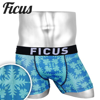 Ficus フィークス ボクサーパンツ メンズ かわいい ツルツル おしゃれ 限定 ハワイ ブランド 男性 プレゼント プチギフト 誕生日プレゼント 彼氏 父 ギフト 記念日 ラッピング無料 Alohawaii