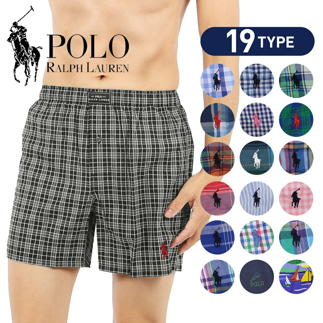 POLO RALPH LAUREN ポロ ラルフローレン トランクス メンズ アンダーウェア 下着 前開き おしゃれ おすすめ 人気 か…