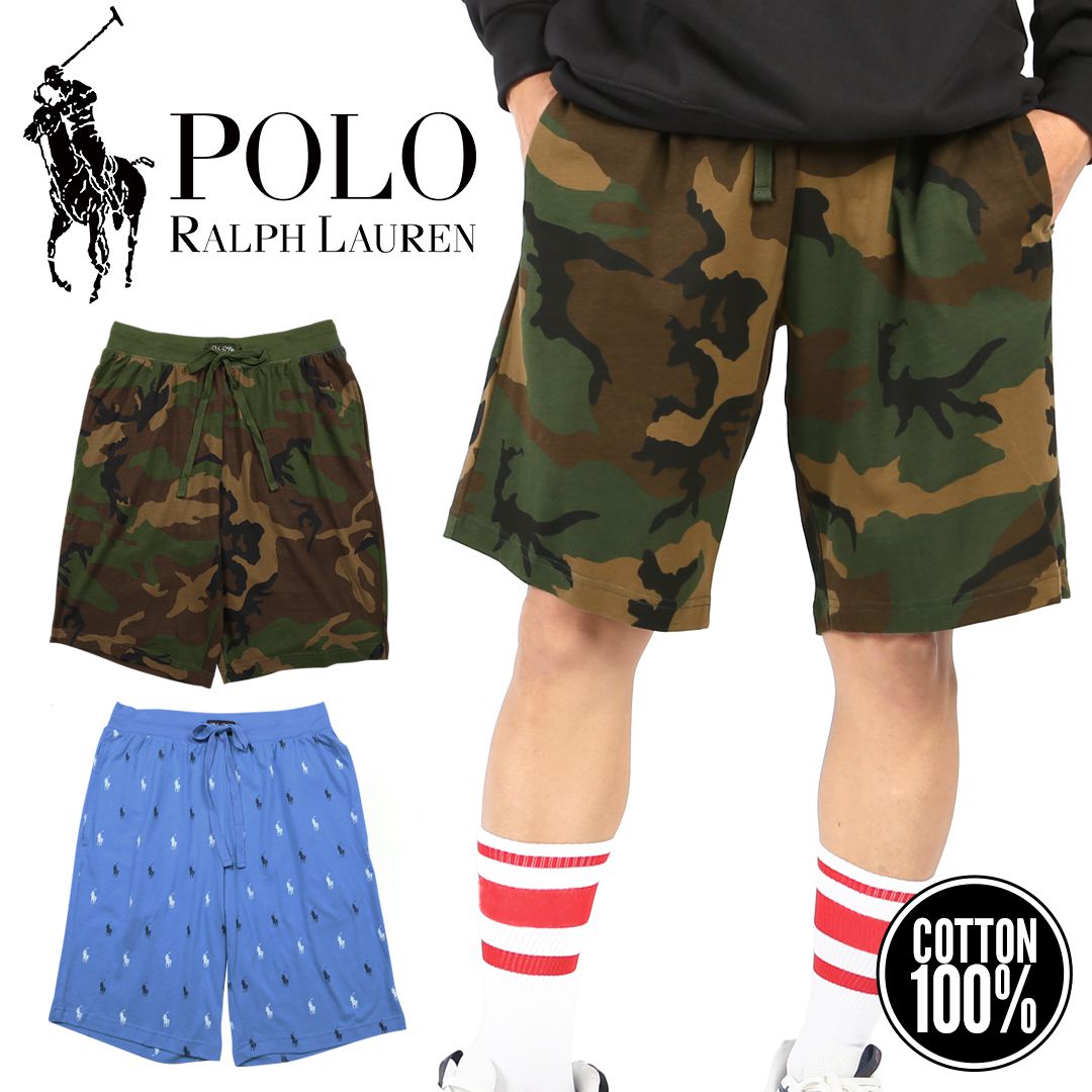 ݥ ե POLO RALPH LAUREN ܥȥॹ  ѥ 100%  ä ϡեѥ 硼ȥѥ  ͵  º ե ɥå ʪ ֥  ץ쥼 ץե    ե 礭