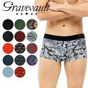 グレイブボールト ボクサーパンツ メンズ ローライズ Gravevault アンダーウェア 下着 高級 国産 日本製 おしゃれ ツルツル 浅め 速乾 芸能人 愛...