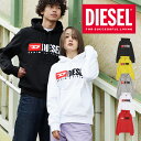 ディーゼル DIESEL パーカー メンズ 