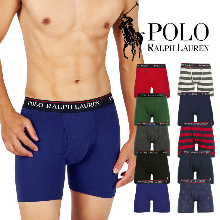 ポロ ラルフローレン ボクサーパンツ メンズ ポロ ラルフローレン POLO RALPH LAUREN 前開き ロング ボクサーパンツ メンズ アンダーウェア 下着 おしゃれ おすすめ 人気 かっこいい 綿 コットン 40代 ドット ボーダー ストライプ ブランド 男性 プレゼント 誕生日 父 ギフト 長め 50代 60代 大きいサイズ