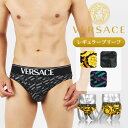 VERSACE ヴェルサーチェ ブリーフ メンズ アンダーウェア 下着 高級 ハイブランド おしゃれ かっこいい ハイブランド 綿 コットン 綿混 フラワー 花...