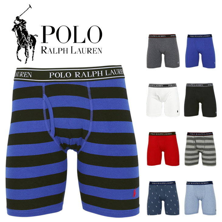 ポロ ラルフローレン ボクサーパンツ メンズ ポロ ラルフローレン POLO RALPH LAUREN ロング ボクサーパンツ メンズ アンダーウェア 下着 前開き ロング丈 コットン 長め ロゴ 安い おすすめ 人気 激安 福袋 ボーダー ストライプ ブランド 男性 紳士 プレゼント 彼氏 父 息子 ギフト 【メール便】 大きいサイズ