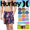 ハーレー Hurley サーフパンツ メンズ 水着 かっこいい おしゃれ 水着 ボードショーツ ハーフパンツ おすすめ 人気 水陸両用 ショートパンツ フラワー 花柄 フード ブランド 男性 紳士 プレゼント プチギフト 誕生日プレゼント 彼氏 父 息子 ギフト 記念日 大きいサイズ