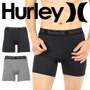 Hurley ハーレー ロング ボクサーパンツ ロングボクサーパンツ メンズ アンダーウェア 下着 長め カッコいい おすすめ 人気 すぐ乾く シンプル 速乾 ロゴ 無地 男性 紳士 プレゼント プチギフト 誕生日 彼氏 父 ギフト 記念日 大きいサイズ ボクサーブリーフ