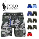 POLO RALPH LAUREN ポロ ラルフローレン ロング ボクサーパンツ メンズ ロングボクサーパンツ アンダーウェア 下着 前開き 長め シンプル ツルツル おしゃれ かっこいい 無地 迷彩 カモフラ ブランド 男性 プレゼント プチギフト 誕生日 彼氏 父 ギフト 大きいサイズ 1