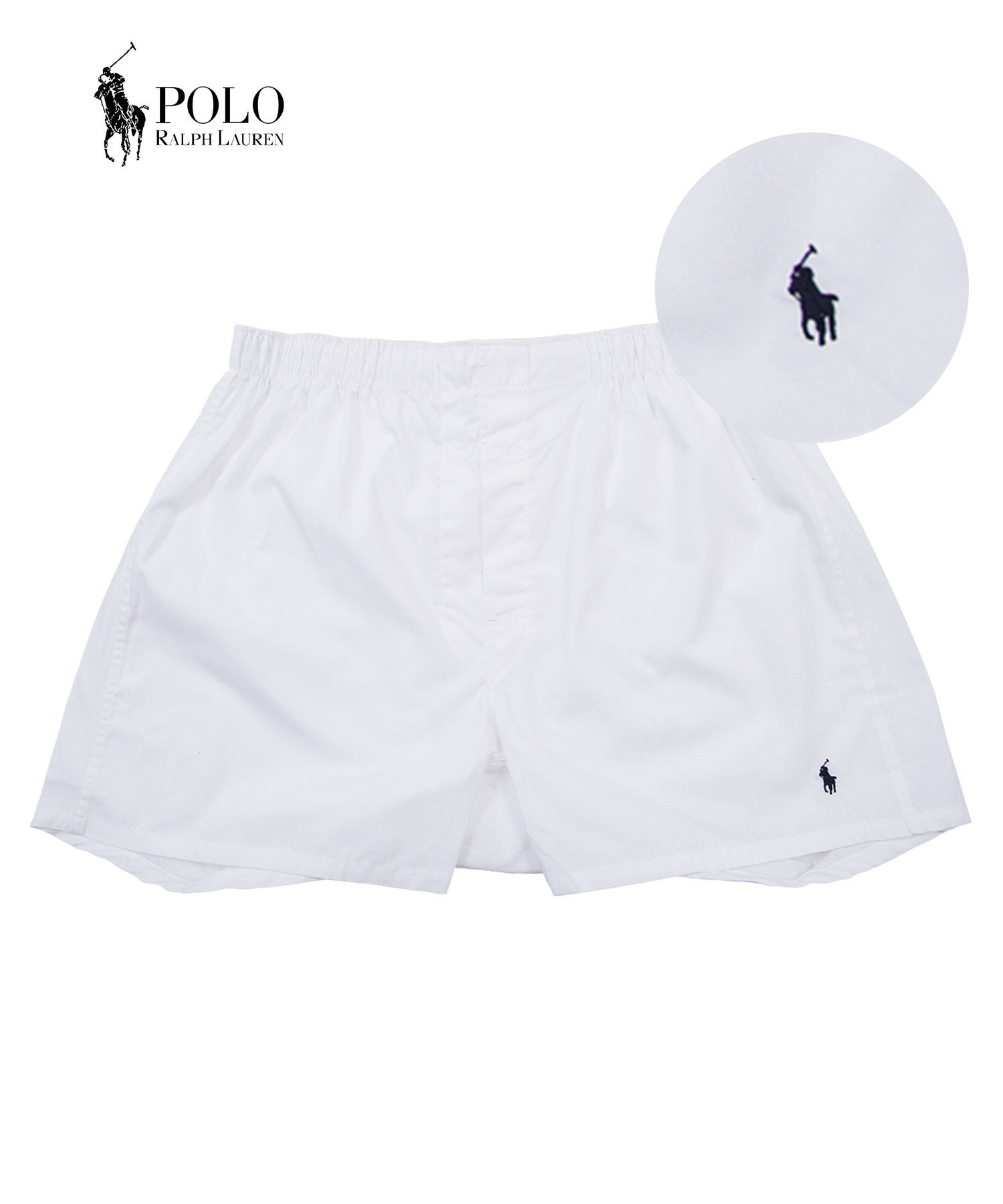 楽天市場】ラルフローレン トランクス（カラーホワイト）（インナー