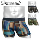 Gravevault グレイブボールト ショート ボクサーパンツ メンズ アンダーウェア 下着 高級 国産 日本製 おしゃれ 芸能人 ツルツル 速乾 迷彩 カモ...