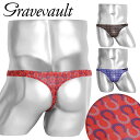Gravevault グレイブボールト Tバック メンズ アンダーウェア 下着 高級 ハイブランド 国産 日本製 かっこいい 高級 芸能人 ツルツル 速乾 ロゴ ワンポイント ドット ブランド 男性 紳士 プレゼント プチギフト 誕生日プレゼント 彼氏 父 息子 ギフト 記念日(4)