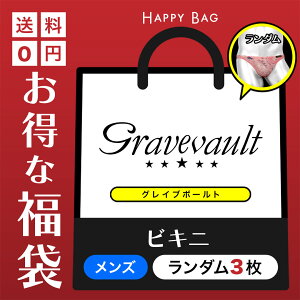 【3枚セット】Gravevault グレイブボールト ビキニ メンズ アンダーウェア 下着 高級 ハイブランド 国産 日本製 ツルツル 速乾 福袋 パンツ お得 まとめ買い ハッピーバッグ 運試し ブランド 男性 プレゼント プチギフト 誕生日プレゼント 彼氏 父 息子 ギフト 記念日