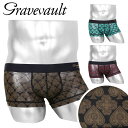 Gravevault グレイブボールト ローライズボクサーパンツ メンズ アンダーウェア 下着 高級 ハイブランド 国産 日本製 芸能人 愛用 ペイズリー バン...
