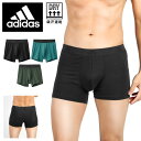 アディダス ボクサーパンツ adidas メンズ アンダーウェア 下着 おしゃれ 綿 綿混 コットンストレッチ 速乾 スポーツ ジム トレーニング ロゴ ワンポイント 無地 ブランド 男性 紳士 プレゼント プチギフト 誕生日プレゼント 彼氏 父 息子 ギフト 記念日