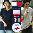 TOMMY HILFIGER トミー ヒルフィガー Tシャツ メンズ Vネック 半袖 まとめ買い 2枚 3枚 セット 刺繍 綿100％ コットン レディース ユニセックス US規格 海外規格 無地 ロゴ ブランド 男性 紳士 プレゼント プチギフト 誕生日プレゼント 彼氏 父 息子 ギフト 記念日