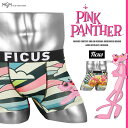 【SALE】 ツルツル ボクサーパンツ FICUS フィークス メンズ アンダーウェア 下着 The Pink Panther ピンクパンサー 当店限定 別注 ...