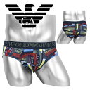 EMPORIO ARMANI エンポリオ アルマーニ ブリーフ メンズ アンダーウェア 下着 高級 ハイブランド おしゃれ かっこいい ツルツル ロゴ ブランド...