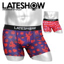 SALE★4%OFF LATESHOW レイトショー ボクサーパンツ メンズ アンダーウェア 下着 BRU NA BOINNE ブルーナボイン おしゃれ かっこいい ツルツル 速乾 ロゴ キャラクター キャラ ブランド 男性 紳士 プレゼント プチギフト 誕生日プレゼント 彼氏 父 息子 ギフト 記念日(4)