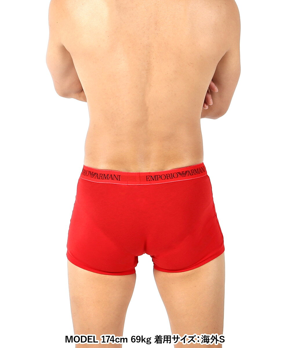 【最大85％OFF セール開催中】エンポリオ アルマーニ ボクサーパンツ メンズ 【3枚...
