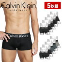 カルバンクライン ボクサーパンツ ローライズメンズ 【5枚セット】 Calvin Klein アンダーウェア 下着 高級 ハイブランド おしゃれ かっこいい ツ...