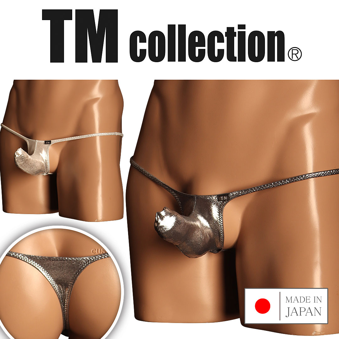商品情報 ブランド TMcollection(ティーエムコレクション) アイテム名 Metallic JUST IMPACT HORN POUCH TB スタイル メンズTバック デザイン 無地 フロント 前閉じ 素材 ナイロン88% ポリウレタン12% 採寸箇所について 採寸箇所詳細 関連情報 アンダーウェア通販クレイジーフェレット メルマガ登録 ご利用ガイド お支払い・送料 お問い合わせ よくある質問 カラー・素材番号 [npm] [sl]335454ド派手なラメラメメタリック素材を使用したジャストインパクトホーンスタイルのポーチバージョンTバックビキニです。フロントカップを独立させたフロントスタイルでいつもとはまた少し違う着用感に仕上げています。フロントフルシーム M/Lサイズ有り※ゴールドはTxM限定　　本製品はラメを伸縮性が高く履き心地の良い生地にのせることに成功した生地を使用していますが、お洗濯の仕方やアウターパンツとの摩擦によりラメ部が剥離する場合があります。他の衣類と分けてお洗濯をしてください。 当店で取扱っている商品はすべて正規品(本物)です。各ブランド・メーカーから直接または、メーカー指定の正規販売店から仕入れておりますので、コピー品(偽造品・不正品)は一切ございません。安心してお買い物をお楽しみくださいませ。 返品・交換についてはコチラ 商品の画像について商品の撮影に関しましては、室内で撮影しております。出来る限り実物のカラーに近くなるように撮影しておりますが、お客様のモニター環境などにより、実物と多少異なる場合がございます。 商品のサイズについて採寸は商品を平置きにし、直線で計測しております。可能な限り正確に計測しておりますが、同サイズでも縫製や素材や伸縮性により、個体差が生じてしまいますので、2cm程度の誤差は予めご了承くださいませ。