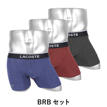 ワケあり 【3枚セット】LACOSTE ラコステ ボクサーパンツ メンズ 下着 大きい おしゃれ かっこいい 綿 3枚組 ブランド ワニ ワンポイント 男性 プチギフト 誕生日プレゼント 父 息子 ギフト 記念日