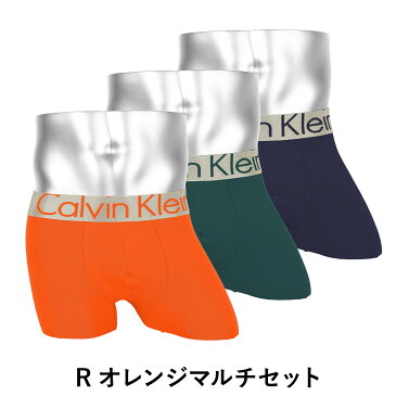 ワケあり！【3枚セット】Calvin Klein カルバンクライン ロング ボクサーパンツ メンズ 大きい おしゃれ STEEL MICRO CK 3枚組 ブランド 男性 プチギフト 誕生日プレゼント 父 ギフト 記念日