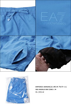 水着 メンズ サーフパンツ プール ブランド EMPORIO ARMANI エンポリオ アルマーニ ボードショーツ ショート丈 SEA WORLD BW CORE ロゴ スイムウェア ビーチウェア ショートパンツ プチギフト 誕生日プレゼント 彼氏 父 旦那 ギフト 記念日 おしゃれ