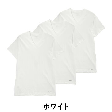 【3枚セット】カルバンクライン 半袖 Tシャツ メンズ おしゃれ トップス インナー Calvin Klein Classic Vネック CK ロゴ ワンポイント 3枚組セット ブランド プチギフト ルームウェア 部屋着 誕生日プレゼント バレンタイン 福袋 彼氏 父 男性 ギフト 記念日 1P m4065