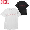DIESEL/ディーゼル Tシャツ メンズ 半袖 クルーネック カットソー トップス UMLT JAKE オシャレ ロゴ ブランド 誕生日プレゼント 彼氏 父 男性 ギフト