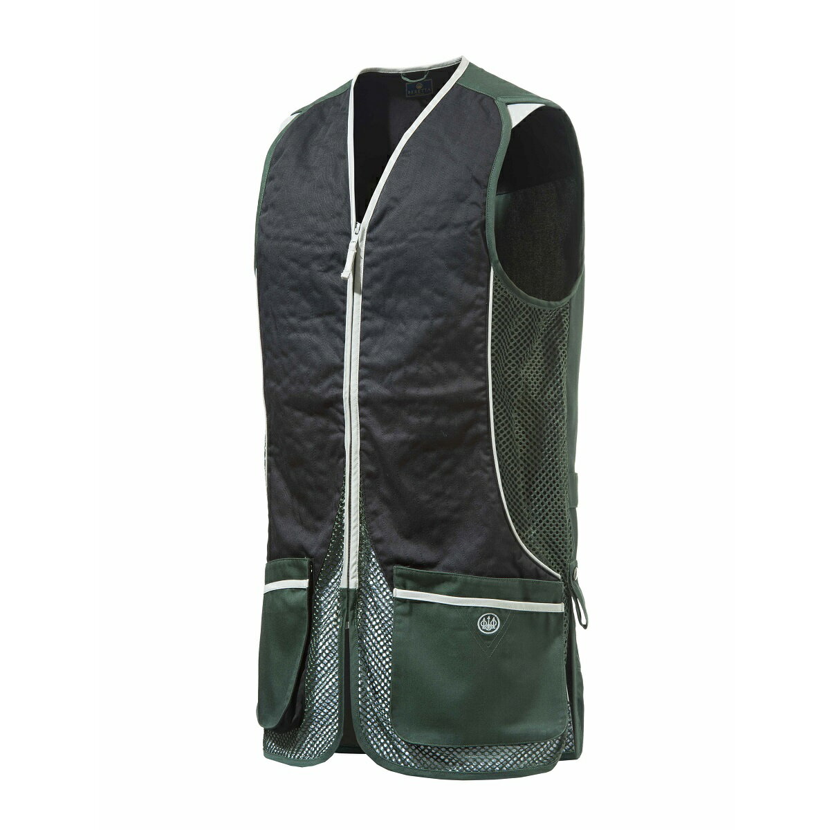 xb^ Vo[sWxXg O[ x ubN  Beretta Silver Pigeon Vest - Hunter Green & Jet Black