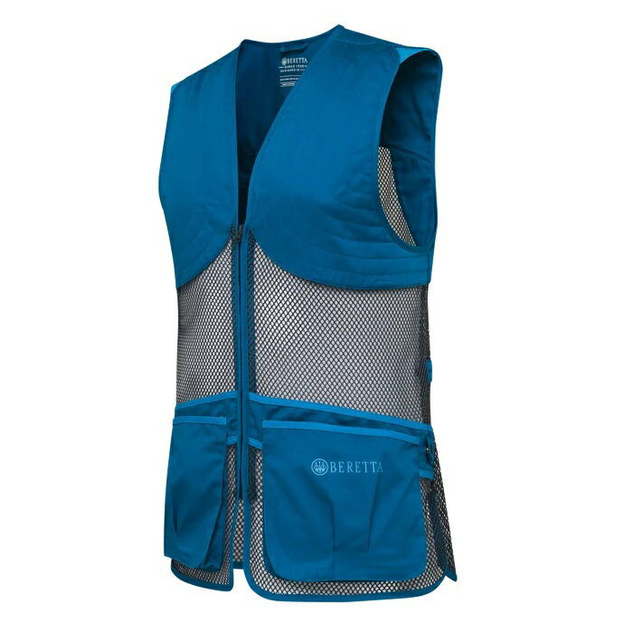 ベレッタ フルメッシュ ベスト/Beretta Full Mesh Shooting Vest - Blue Twilight