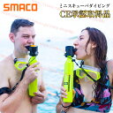 【全品P10倍☆彡5/3-5/6】ミニスキューバダイビング 酸素ボンベ SMACO S300plus 0.5L 6-10分間 正規品 空気タンク ダイビング機器 シュノーケリング 水中呼吸 空気貯蔵タンク マリンスポーツミニスキューバダイビング酸素エアタンク 酸素タンク