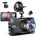 【全品P10倍★1/9-1/16】車用品 ドライブレコーダー 前後カメラ 1296P JCSM 前後2カメラ ノイズ対策済 HDR/WDR技術搭載 常時 衝撃録...