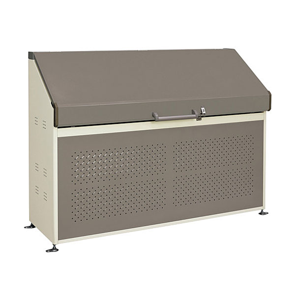 タクボ クリーンキーパー CK-B1605 W160×D50.5×H114.1cm 容量約650L 45Lゴミ袋約14個【スチール製 組立..