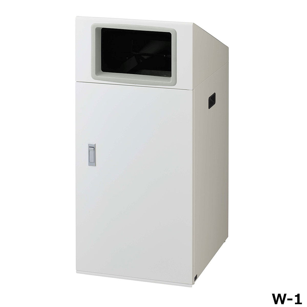 樂天商城 - リサイクルボックスNTO-90 W-1 W44×D52×H97cm 容量約90L YW-521L-ID【片面投入 アジャスター付き スチール製ボディ 分別シール付き 業務用分別ゴミ箱 屋外用 ショッピングセンター スーパー 山崎産業】