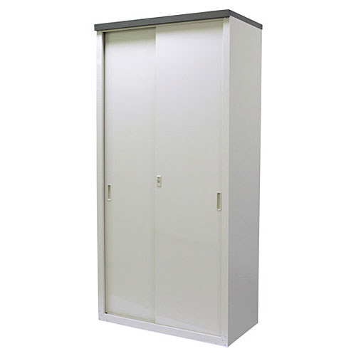 家庭用収納庫 ハーフ棚182 HS-182HT 89×47×182cm 0.41平米【物置 屋外収納 屋外物置 ガーデン 家庭用 コンパクト グリーンライフ】(4)